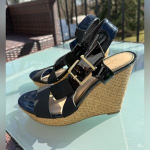 Jessica Simpson black espadrilles - size 7.5